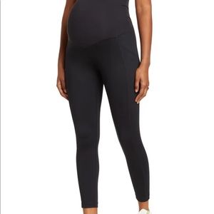 Z by Zella Daily Pocket 7/8 Maternity Leggings, new with tags, never worn, black